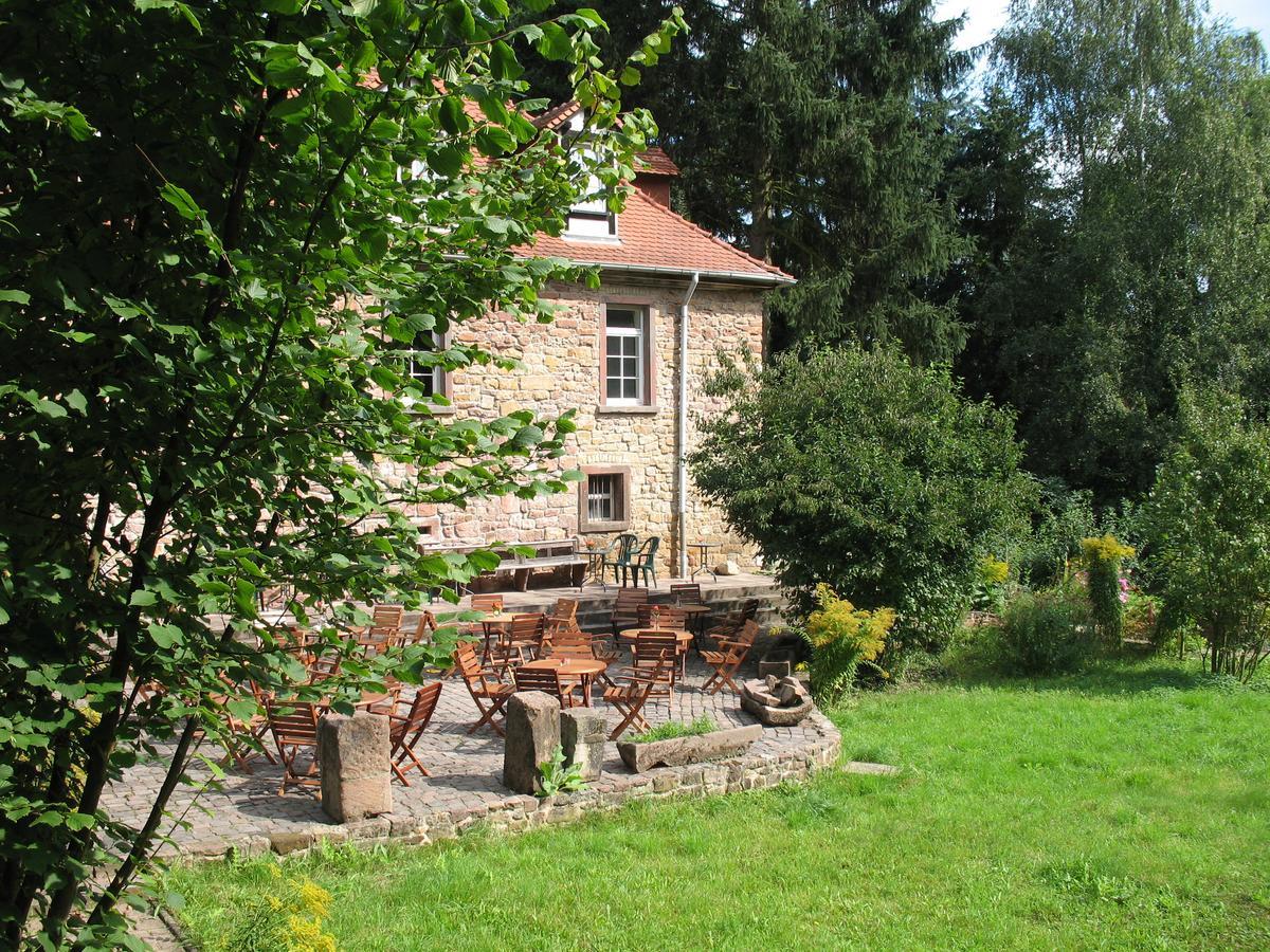 Gastehaus Felsenmuhle Im Tal Hotel Neuleiningen Luaran gambar